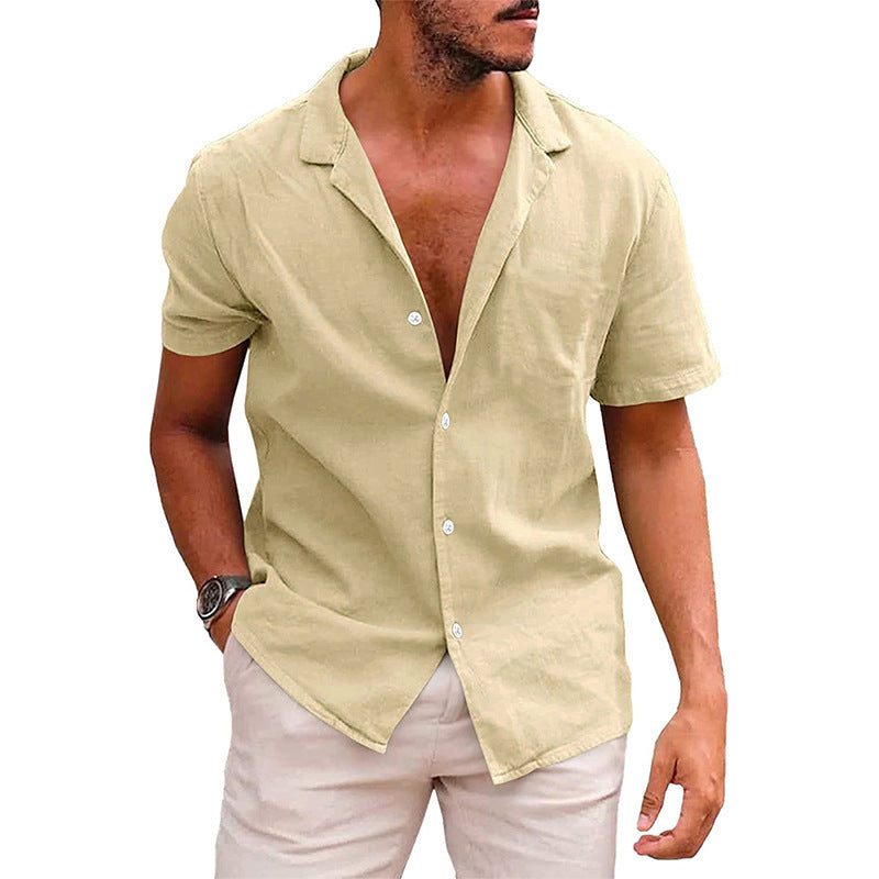 Chemise Homme Manches Courtes Chic