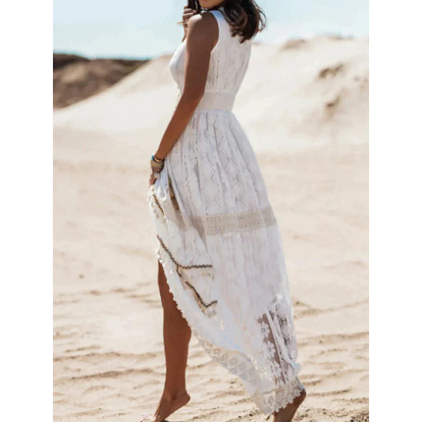 Robe Longue Femme Chic Bohème - luxestyle