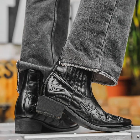 Bottes Western Féminines à la Mode - LuxeStyle