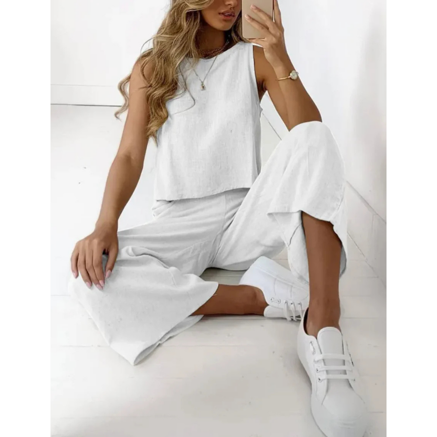 Costume Femme Deux Pièces Élégant