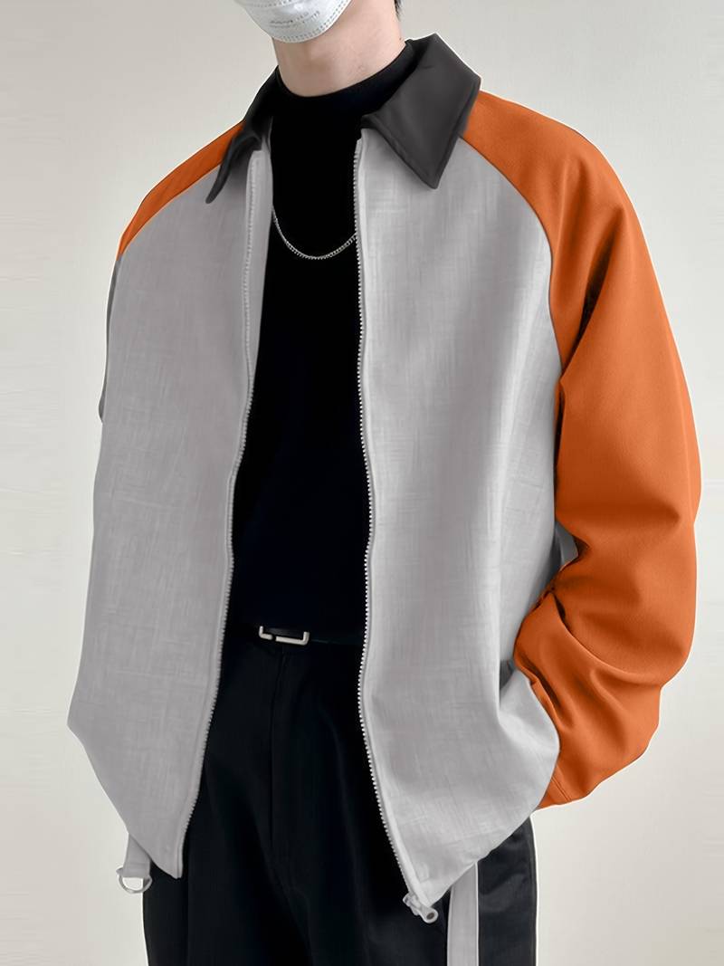 Veste Casual Élégante pour Homme à Fermeture Éclair - LuxeStyle