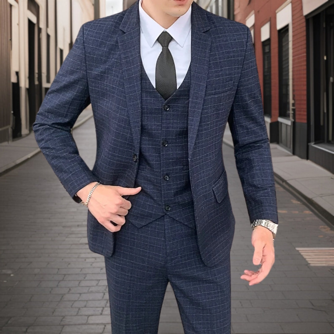 Costume Mariage Élégant 3 Pièces Pour Homme | Tenue Cérémonie Chic