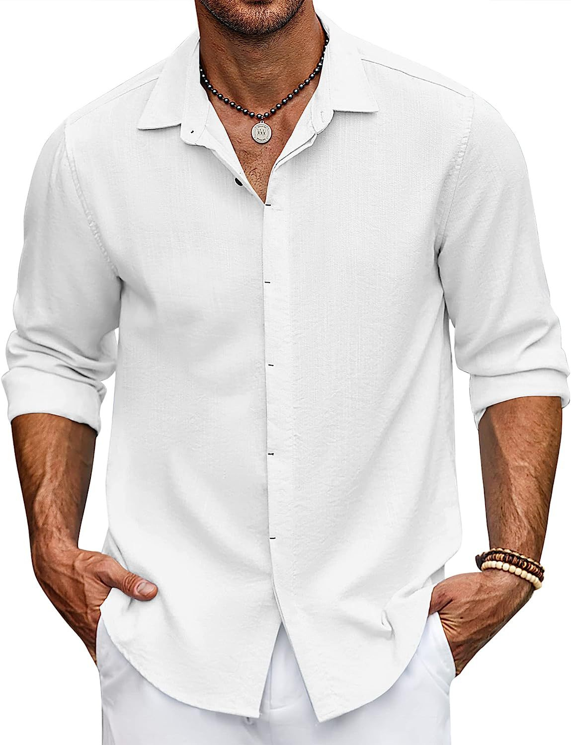 Chemise Homme Décontractée Manche Courte
