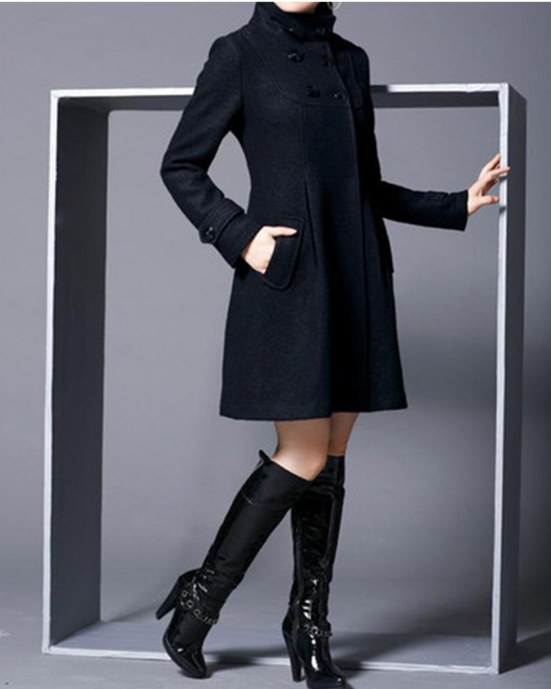 Manteau Femme Hiver Long Douillet
