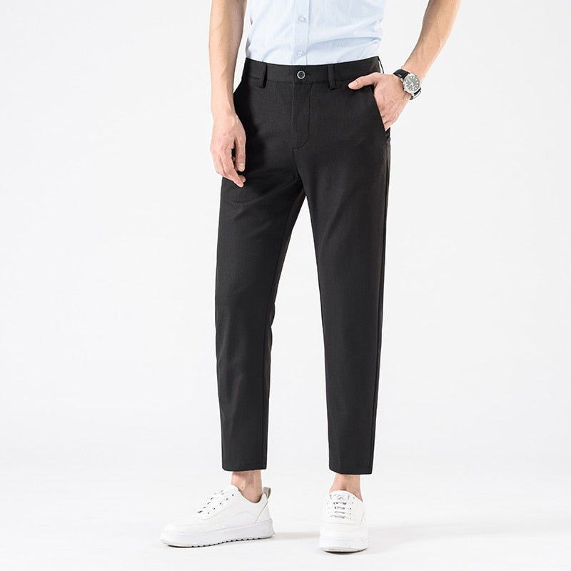 Pantalon Dénim Relâché Homme Noir