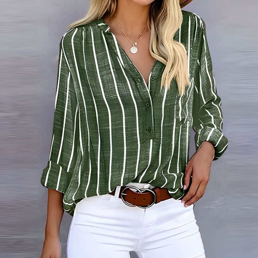 Chemise Élégante Femme Manche Longue