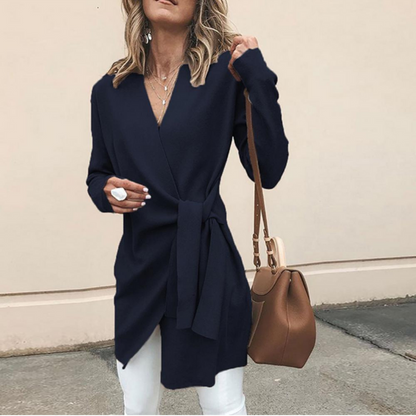 Manteau Élégant Femme Longueur Grande