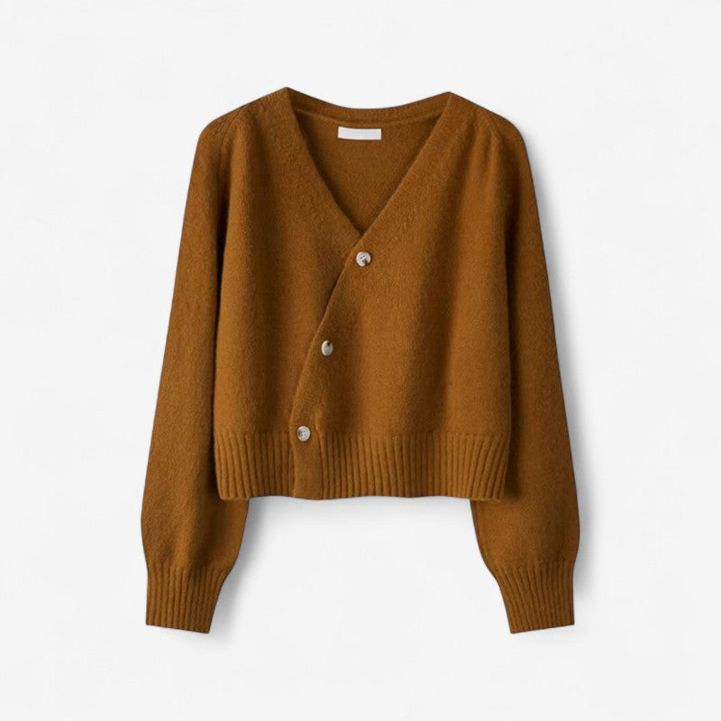 Pull Femme Confortable à Col en V