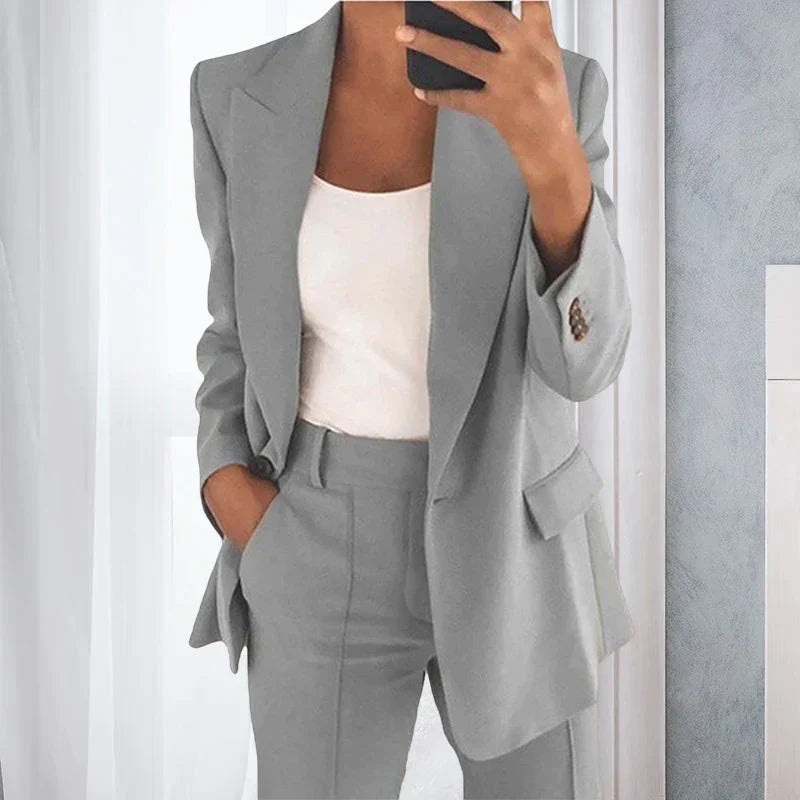 Costume Femme Bleu Marine, Tenue Travail Chic