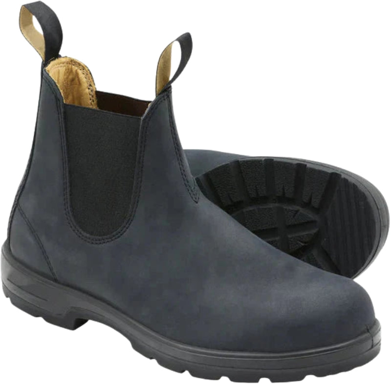 Bottines Classiques à Bout Arrondi avec Semelle Robuste - LuxeStyle