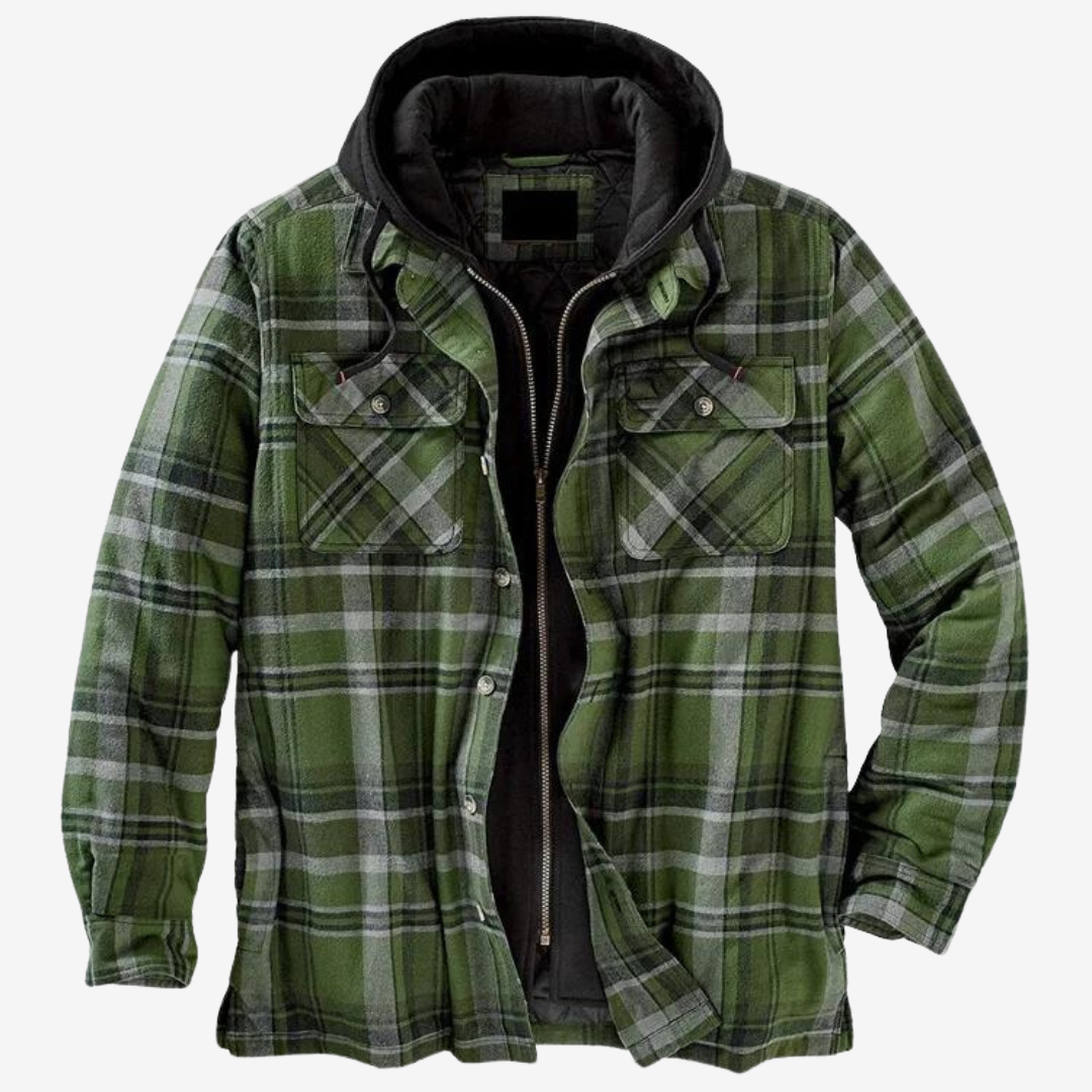 Veste à capuche robuste et élégante pour homme