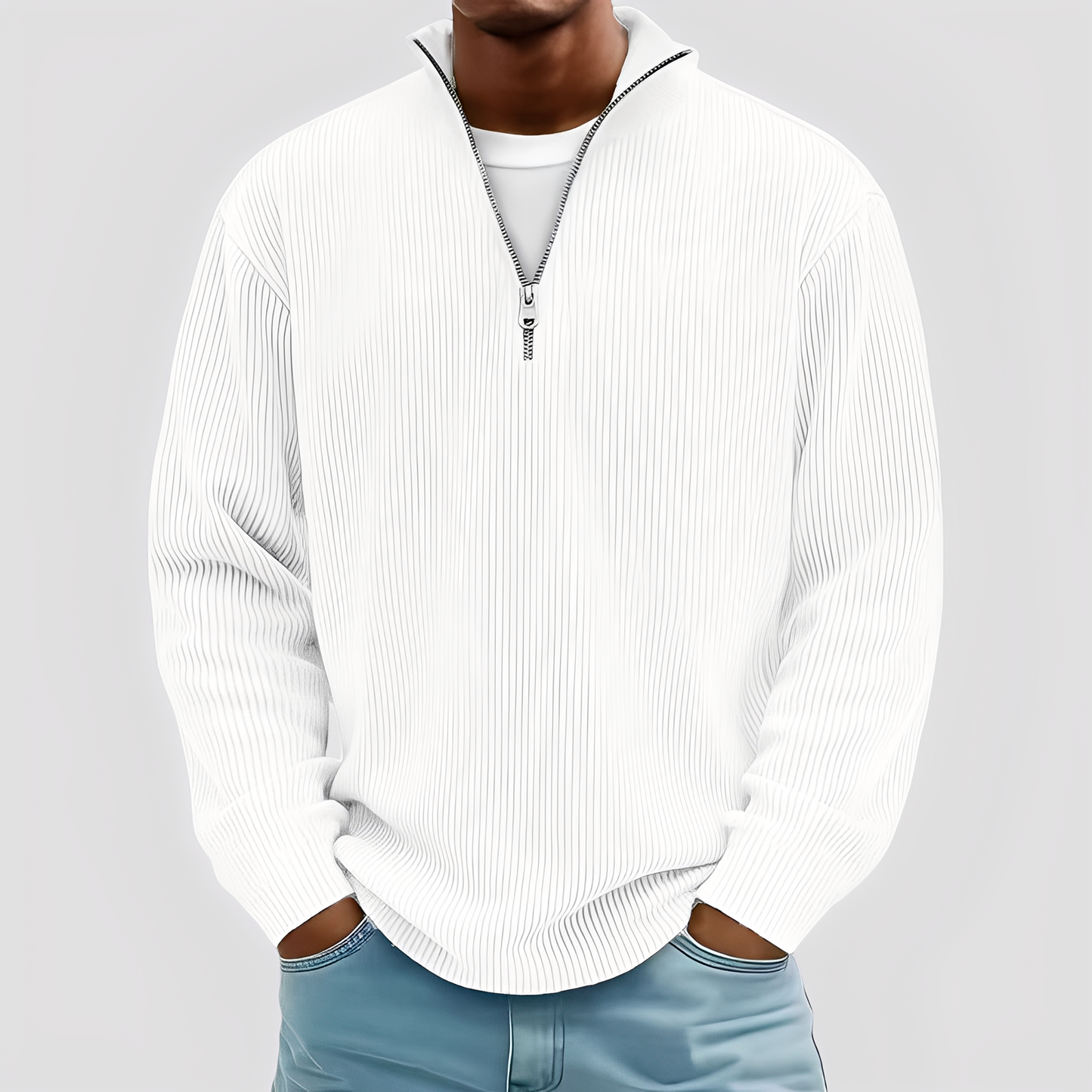 Pull Détendu Casual Homme