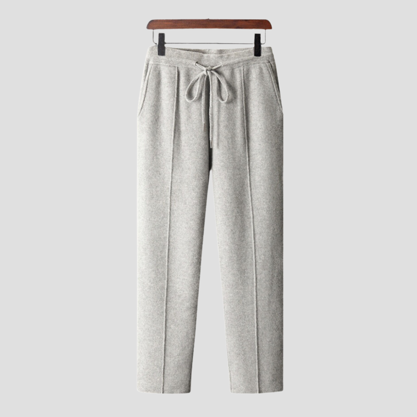 Pantalon de sport doux en laine chaleureux pour femme