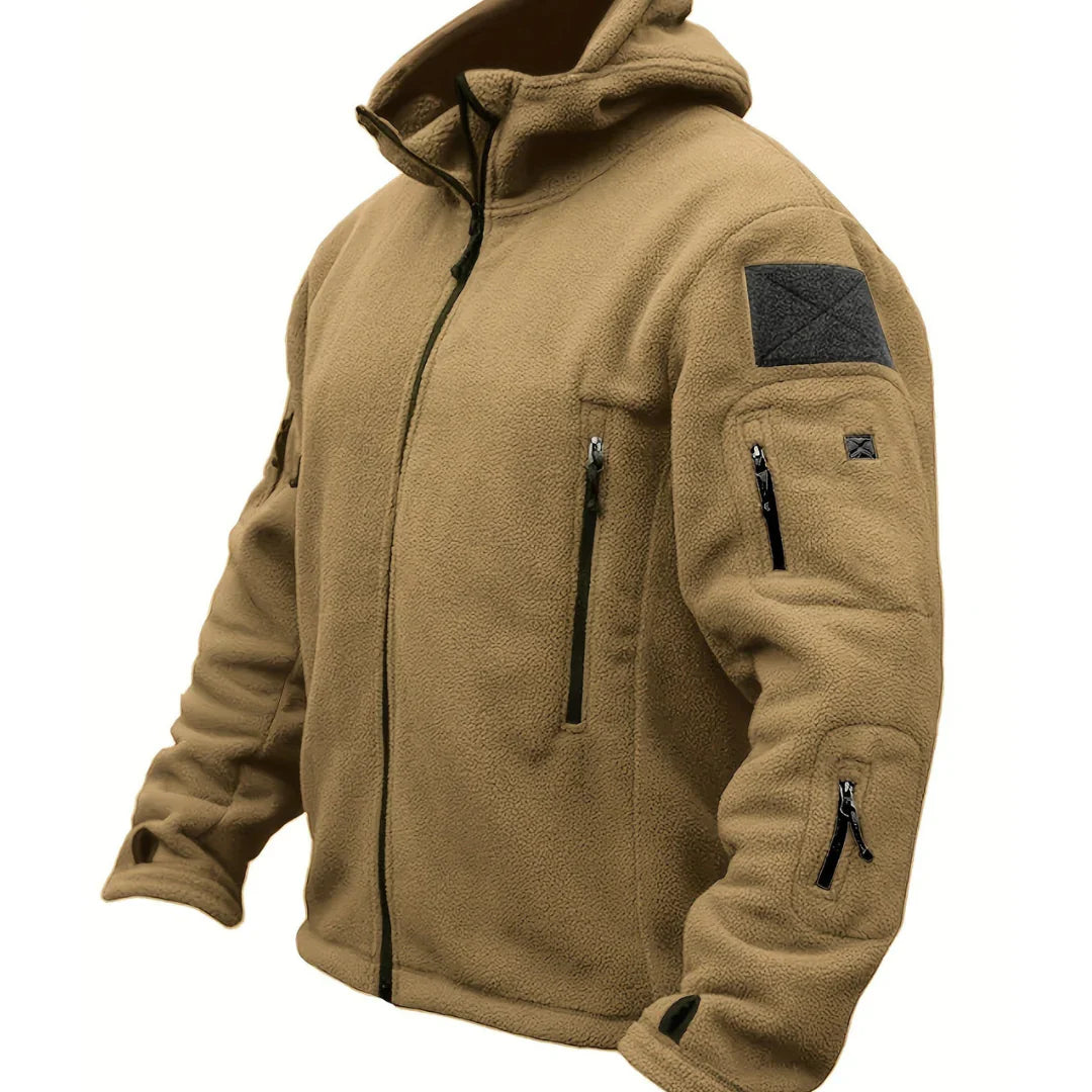Veste Hivernale Homme À Capuche Éclair Réversible