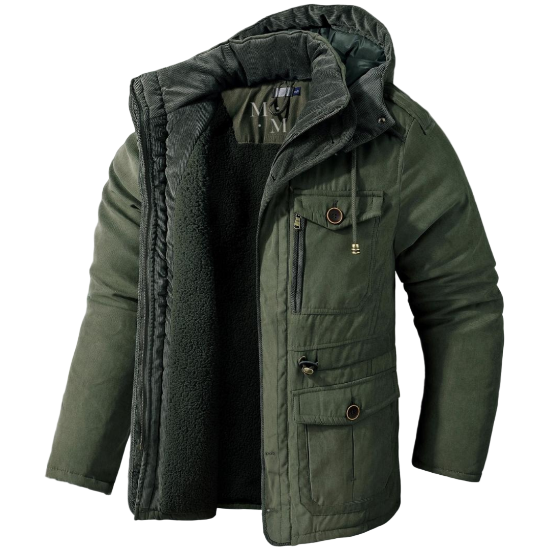 Veste Hiver Homme Élégante à Capuche