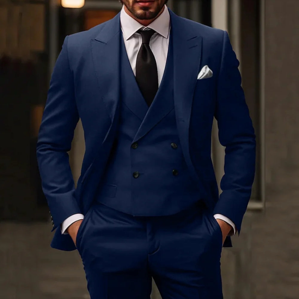 Costume Homme Élégant Slim Fit Moderne