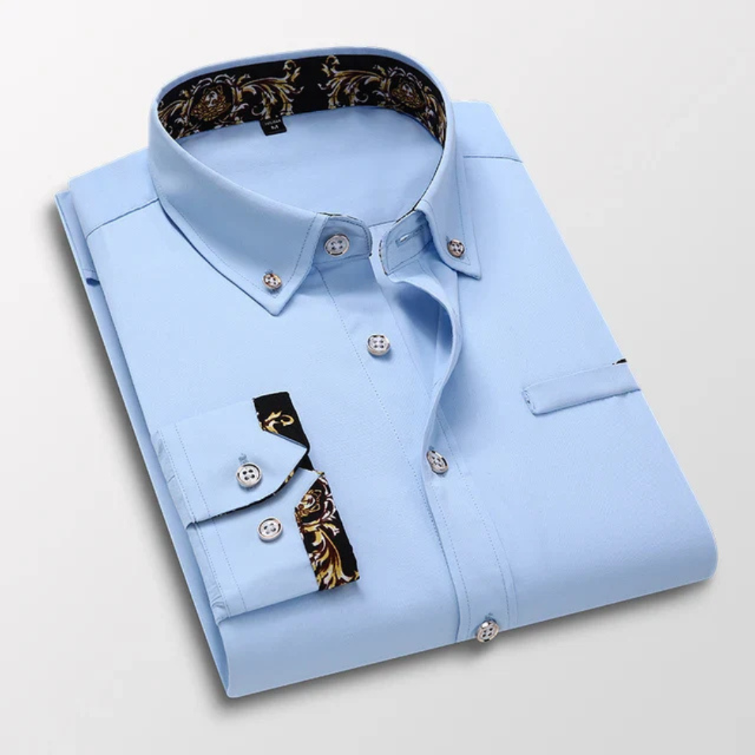 Chemise Homme Grande Taille Manches Longues