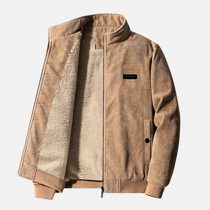 Veste Velours Douce Éclair Polaire