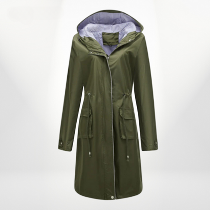 Veste imperméable femme avec capuche légère