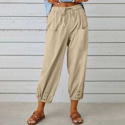 Pantalon Large décontracté femme