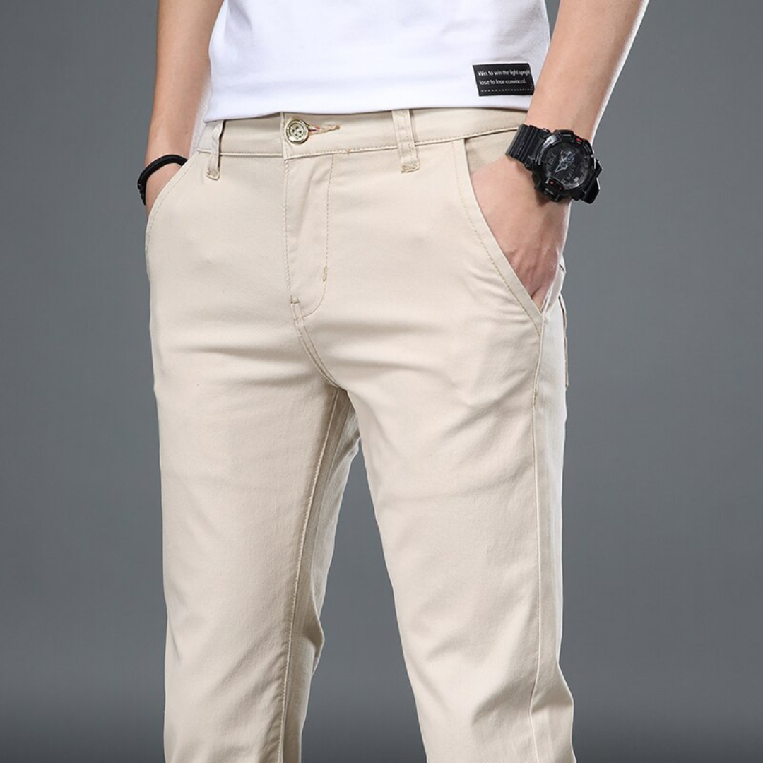 Pantalon Décontracté Large Homme