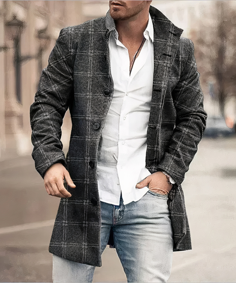 Manteau Long Hiver Homme