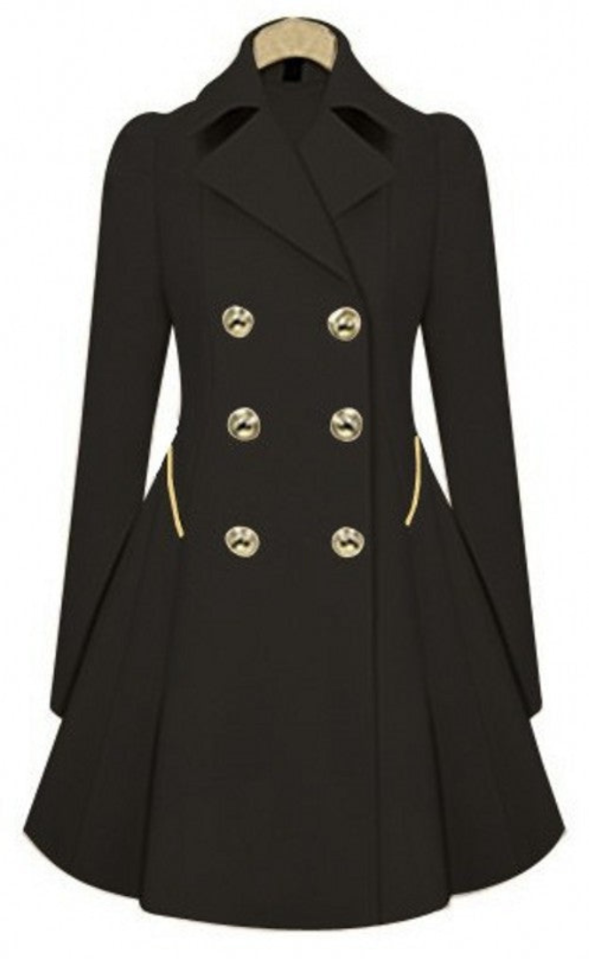 Manteau Long Femme Élégant Imperméable