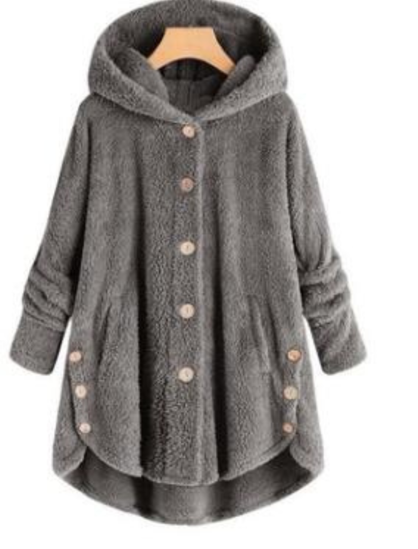 Parka Hiver Féminin Douillet avec Capuche
