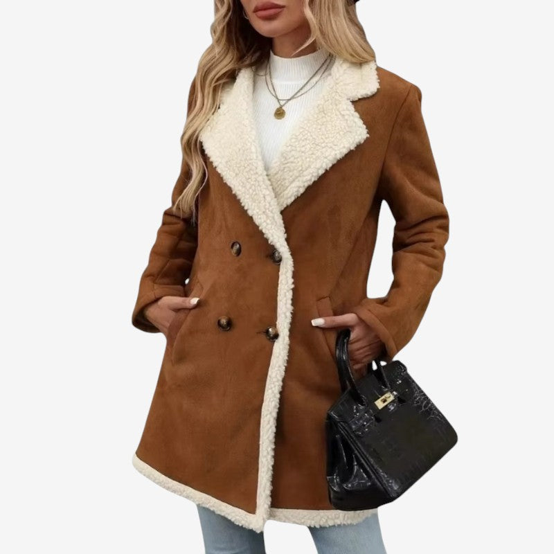 Veste Polaire Élégante à Manches Longues - LuxeStyle