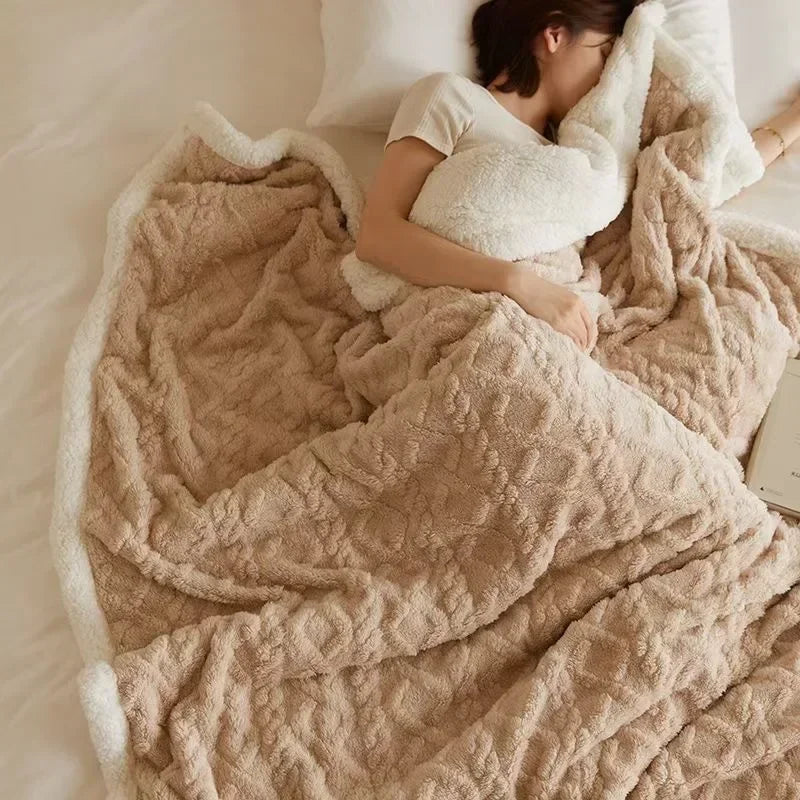 Couverture Hiver Douillet Femmes Élégante