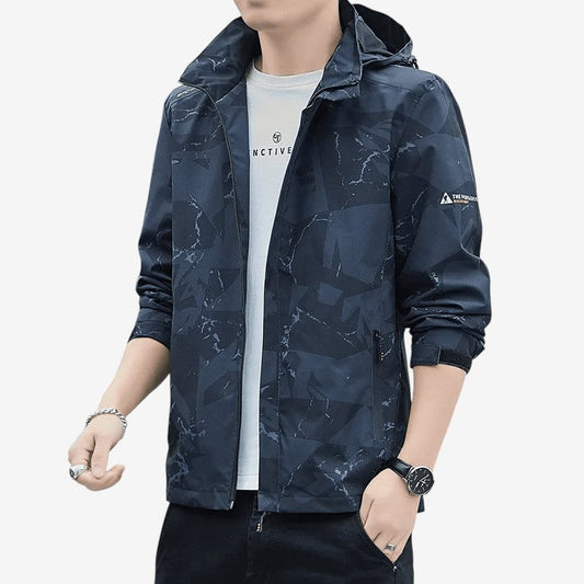 Veste Streetwear à Capuche avec Manches Longues et Poches - LuxeStyle