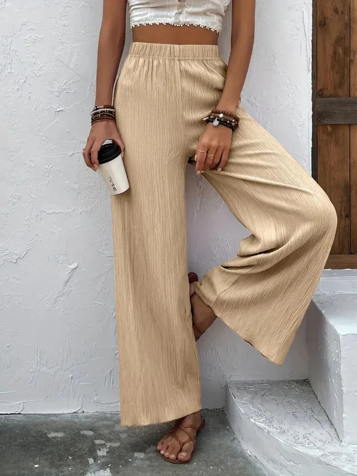 Pantalon Femme Taille Élevée Stylish