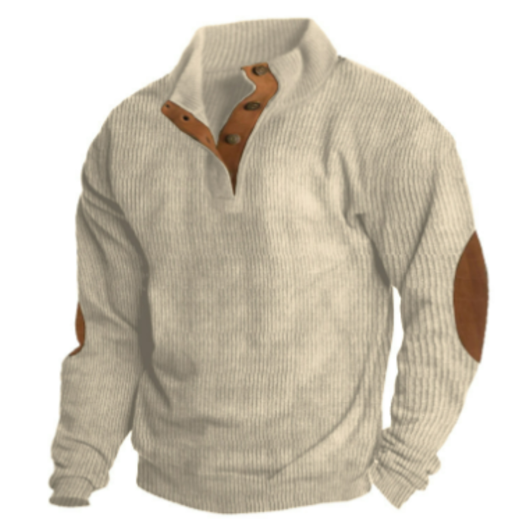 Pull Homme Hiver Élégant Rétro