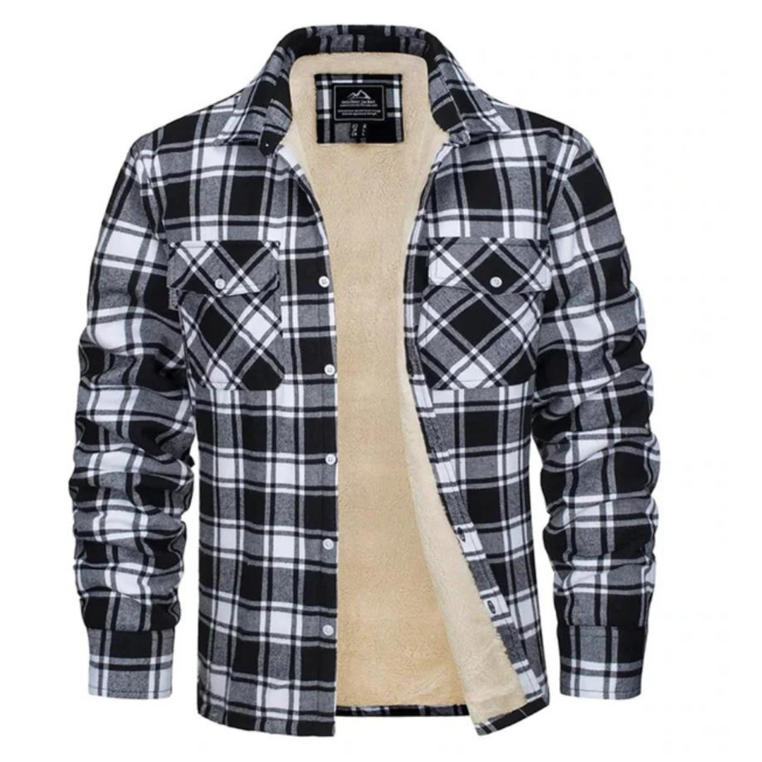 Veste Flanelle Hiver Carreaux Homme