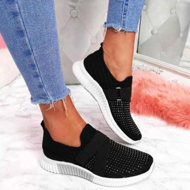 Baskets Chic à Lacets Réglables pour Femme - LuxeStyle