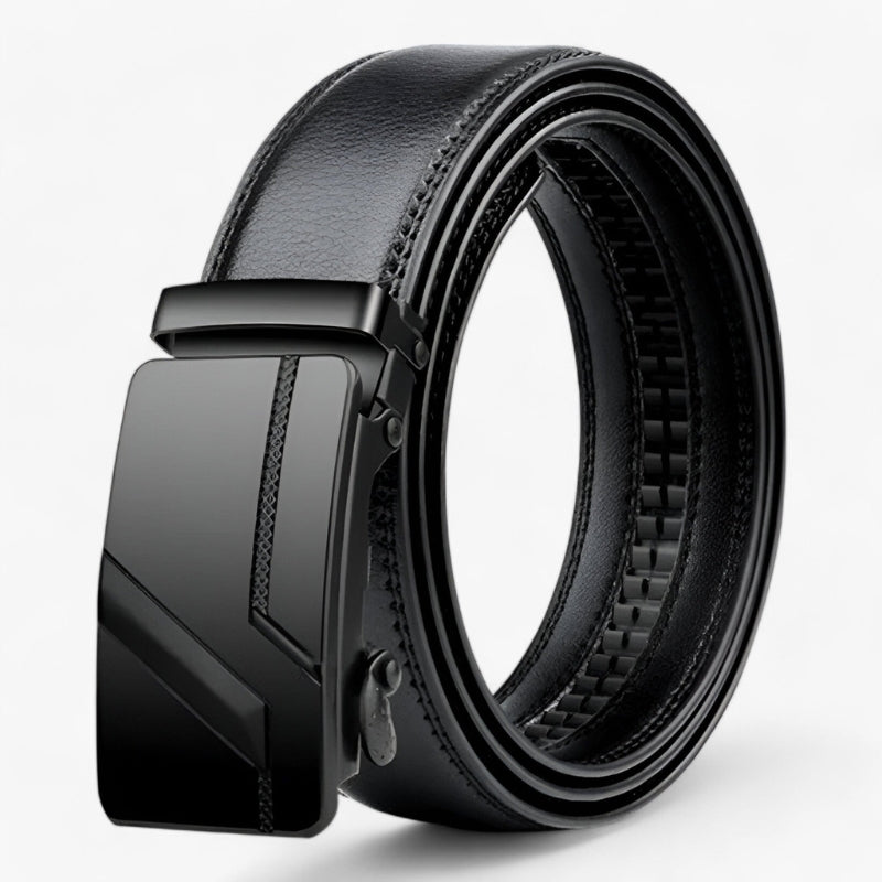 Ceinture en Cuir Classique avec Boucle Réglable - LuxeStyle