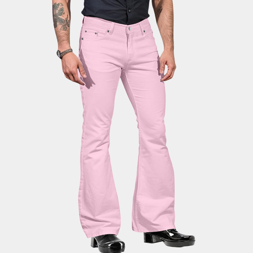 Pantalon Décontracté Homme Blanc