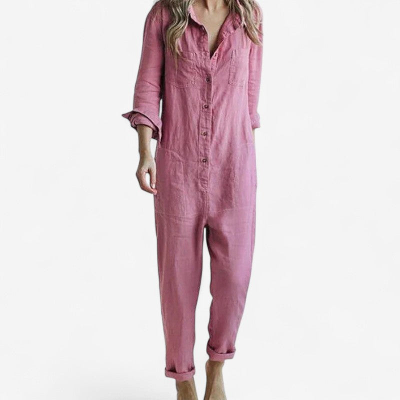 Combinaison Femme Confort avec Poches Élargies
