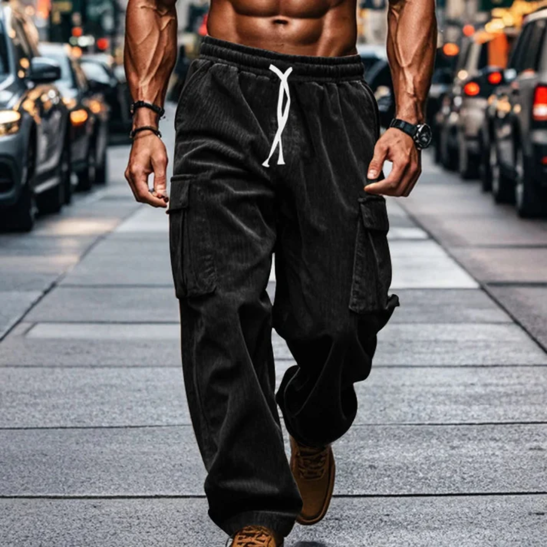 Pantalon Détente Homme Élégant