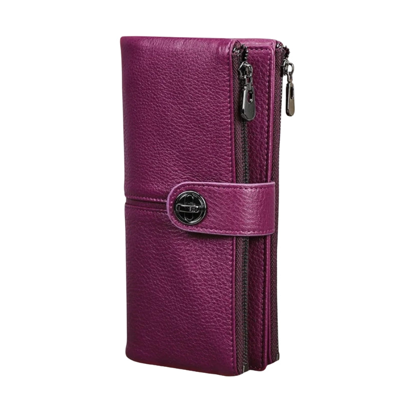Portefeuille Femme Étui Téléphone avec Compartiments Cartes