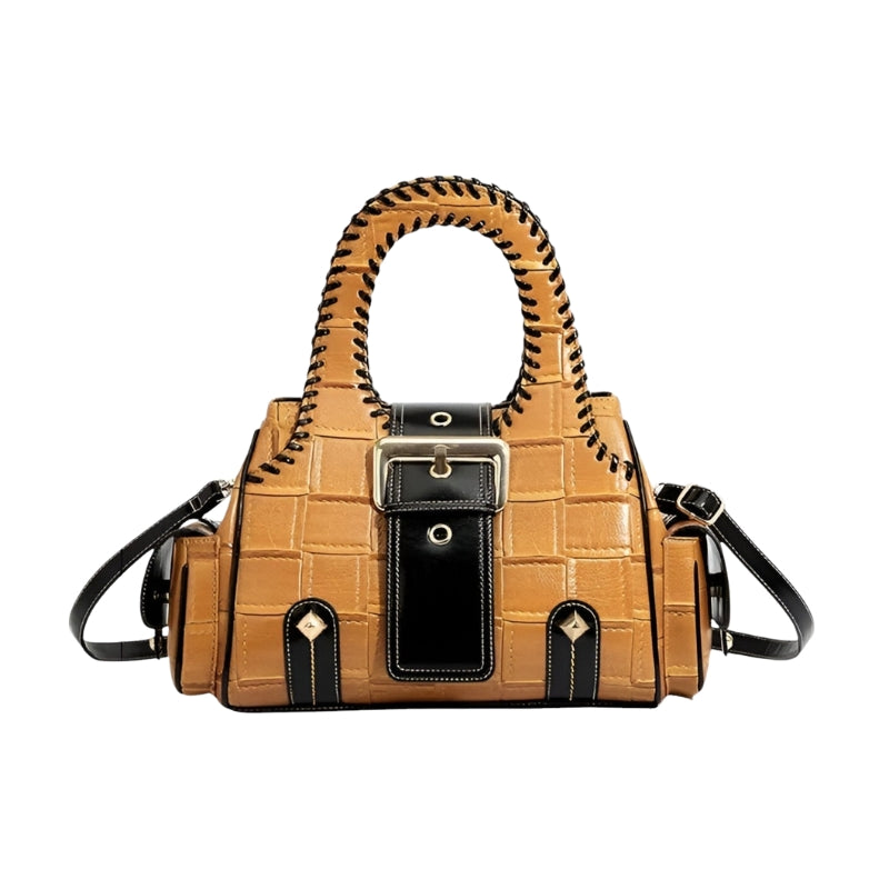 Sac à bandoulière femme grande capacité cuir - LuxeStyle