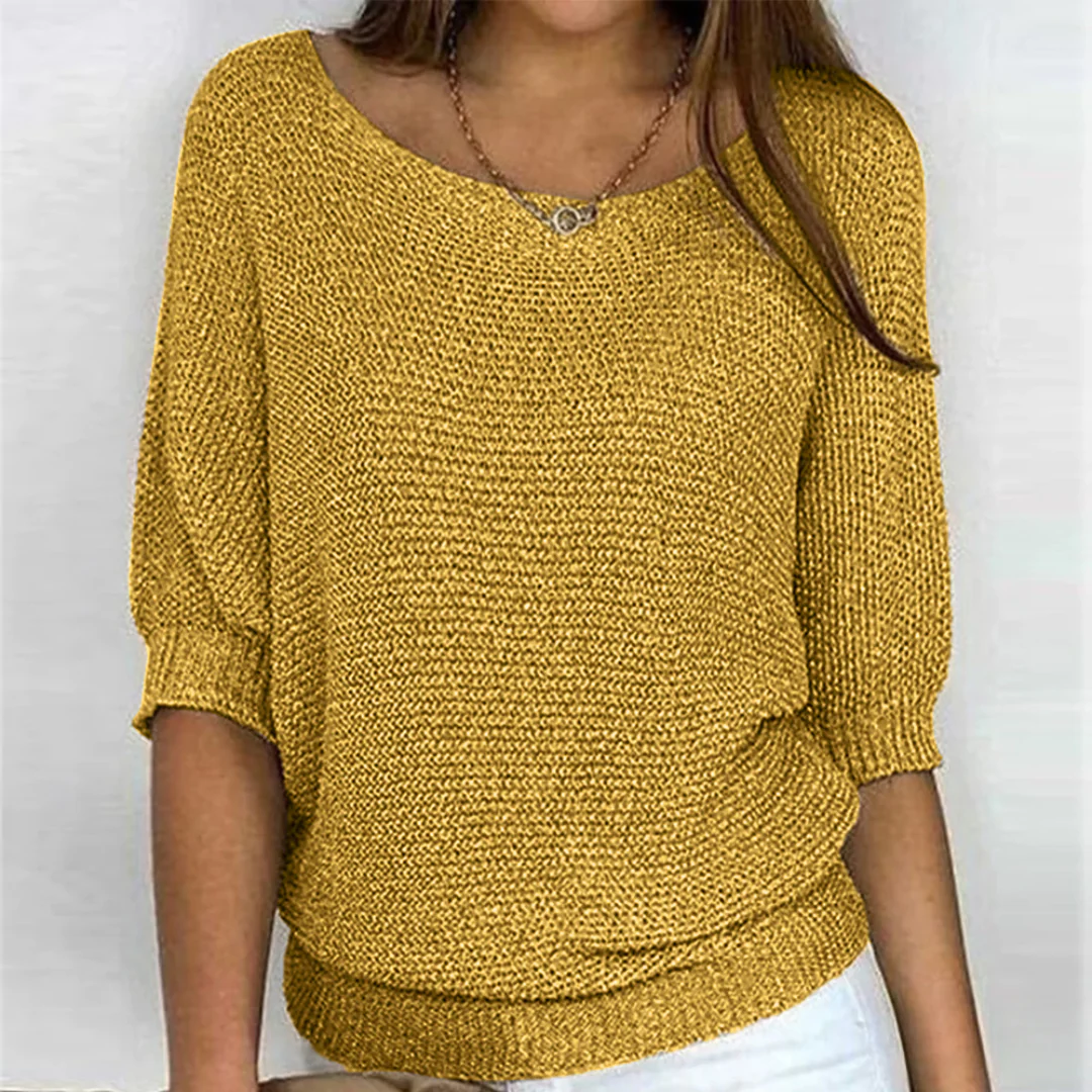 Pull Tricotée Élégant pour Femme | Parfait Pour Le Printemps