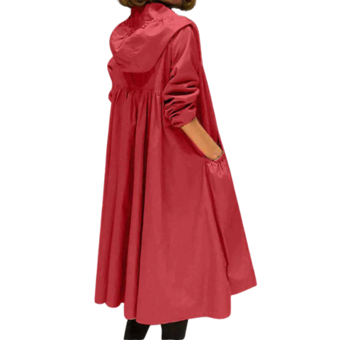 Veste imperméable femme à capuche