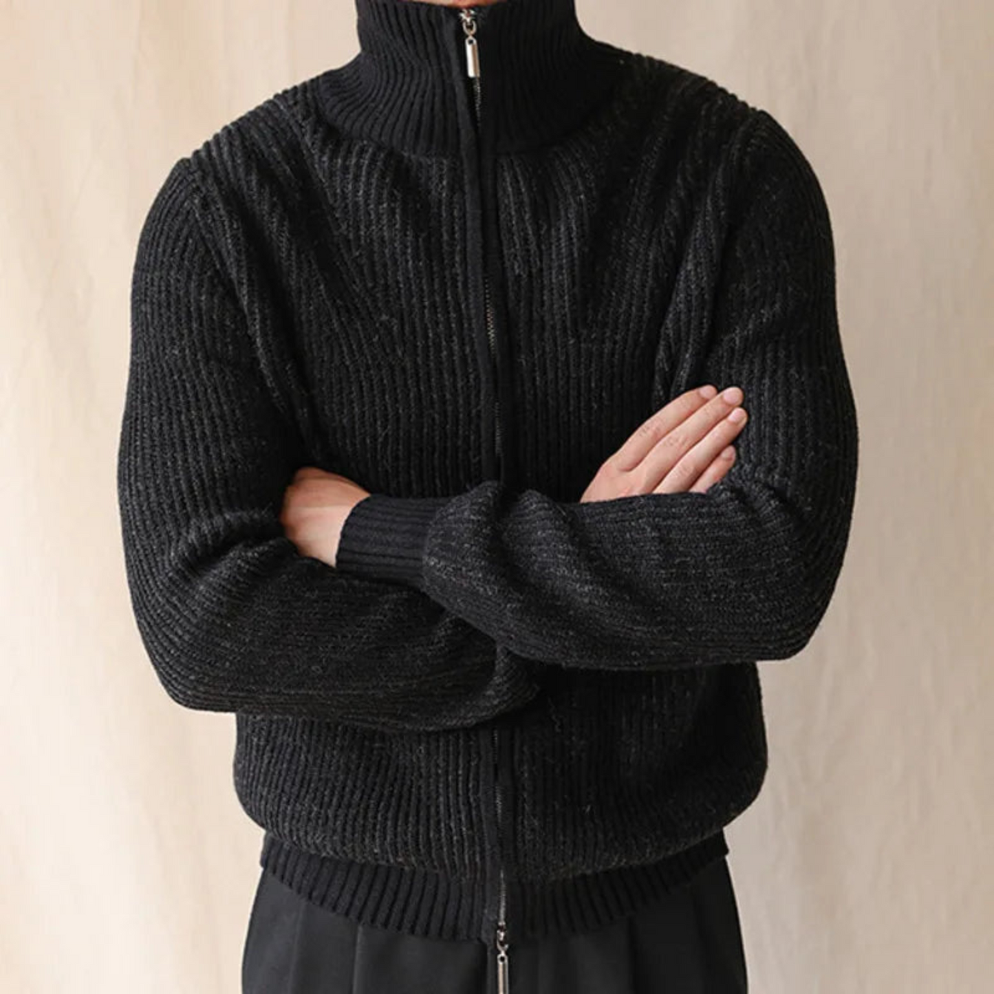 Cardigan Homme Élégant Hiver