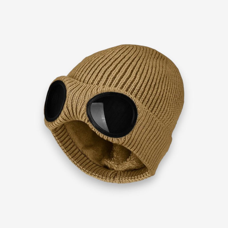 Bonnet Tricoté Sport avec Visière Intégrée