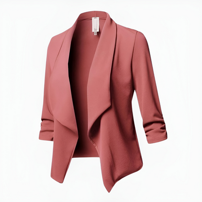 Blazer À Manches Longues Et Devant Ouvert Pour Femme | Habillé