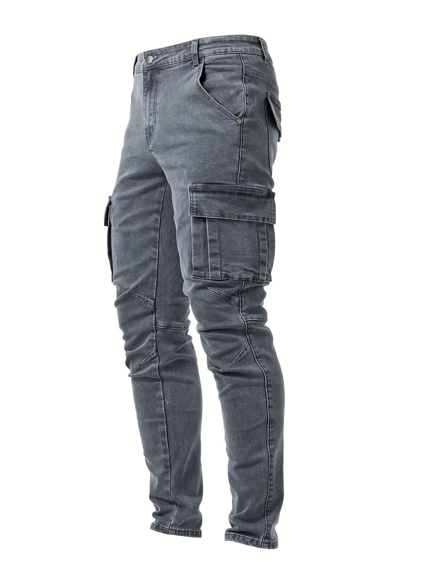 Pantalon Cargo Homme Noir Foncé