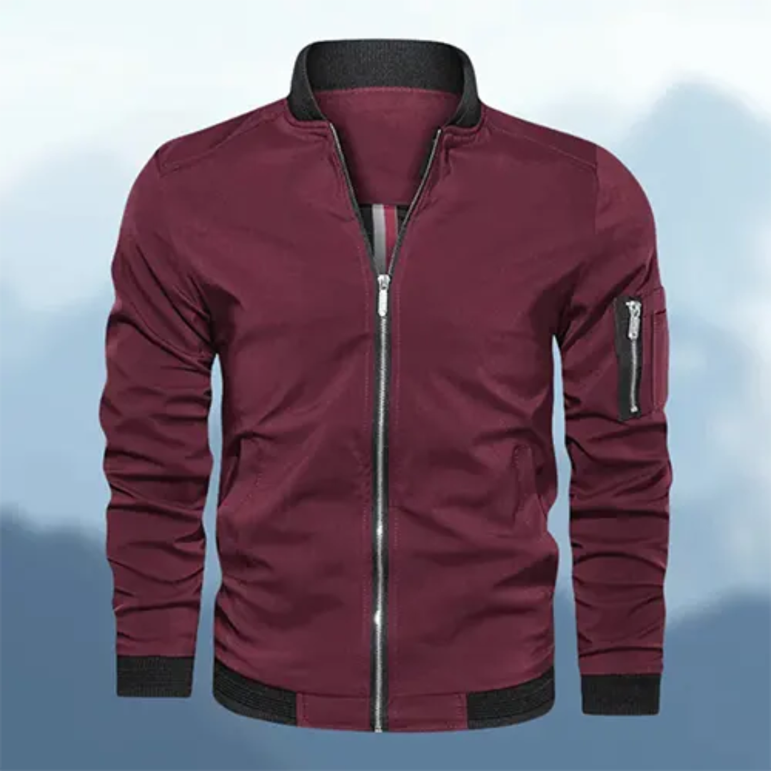 Veste Homme Hiver Étanche à Fermeture Éclair