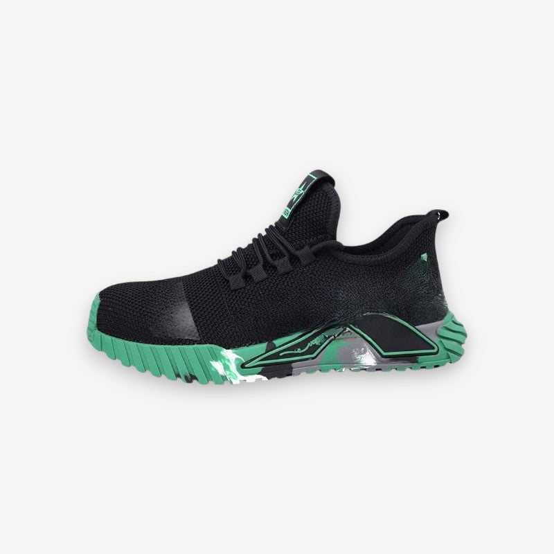 Baskets Confort Femmes Semelle Grip et Bout Arrondi