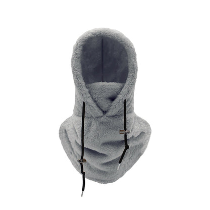 Cagoule Polaire Élégante Unisexe Anti-vent